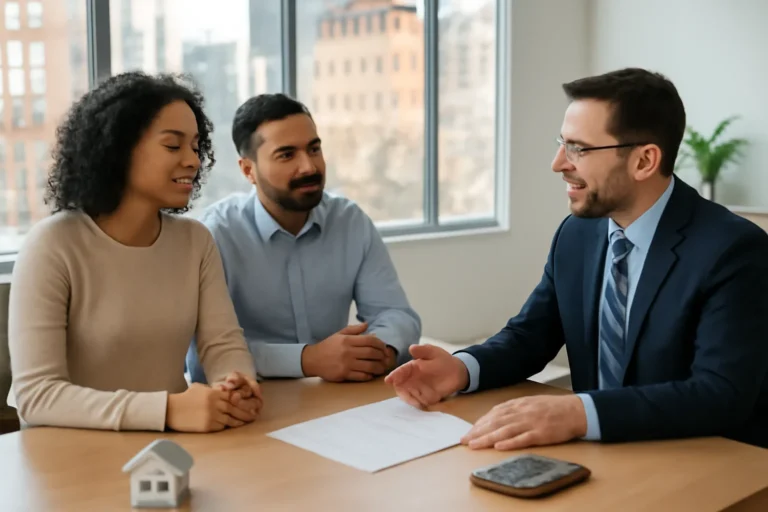 Best Time to Refinance Your Mortgage in Canada mortgage consultation scene