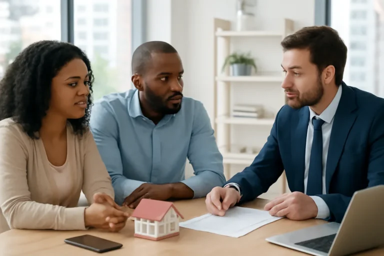 Can Dividend or Bonus Income Be Used for a Mortgage? mortgage consultation scene