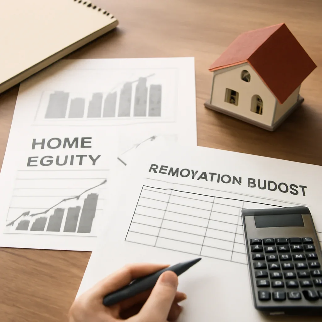 Planning documents and budgeting for can you use home equity for renovations or investing?