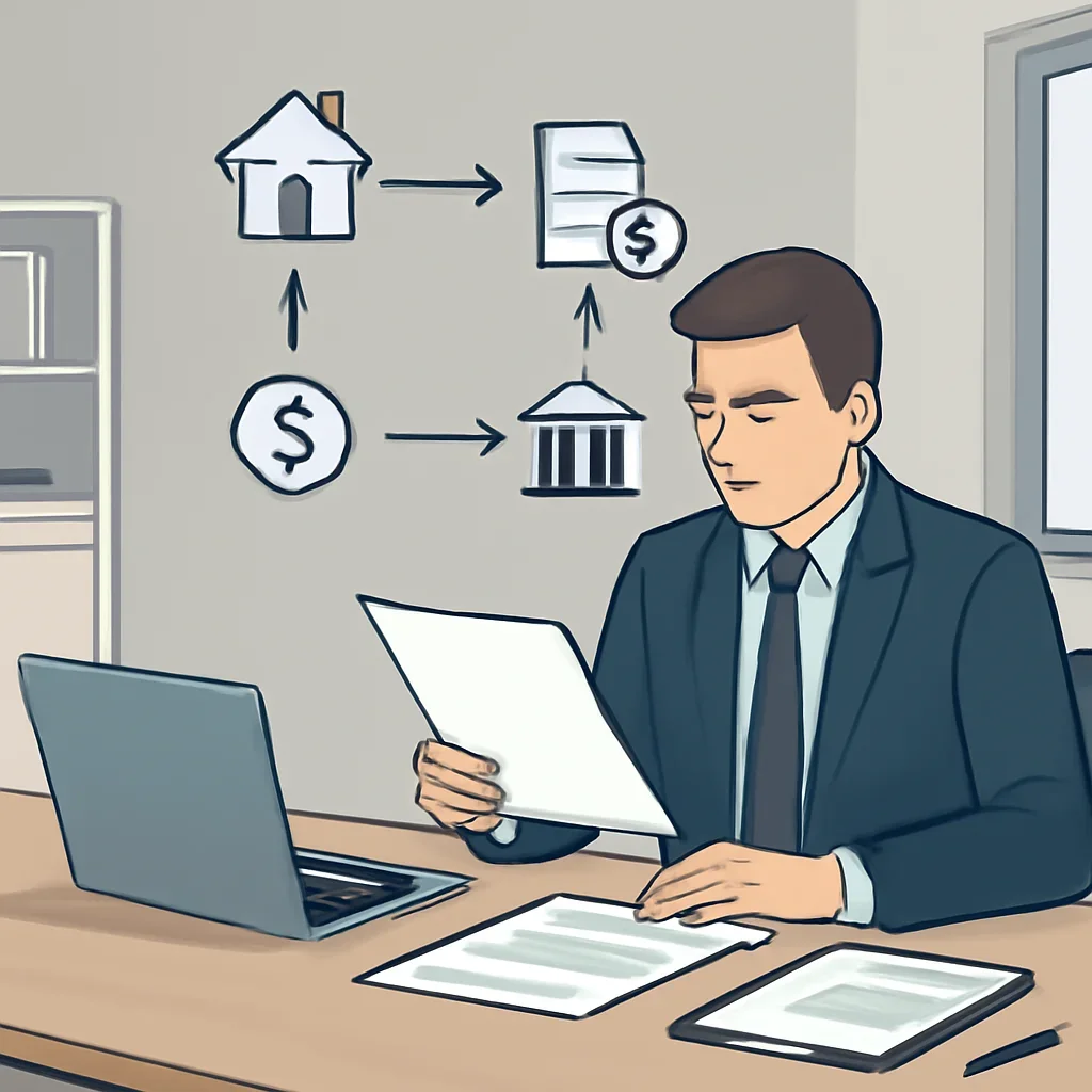 Broker reviewing mortgage steps for first-time buyer roadmap: using fhsa and hbp together