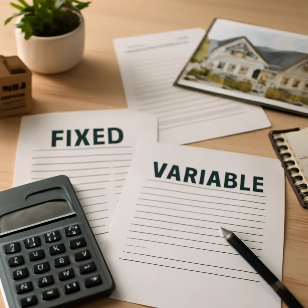 Planning documents and budgeting for fixed vs variable mortgage in 2026: how to choose