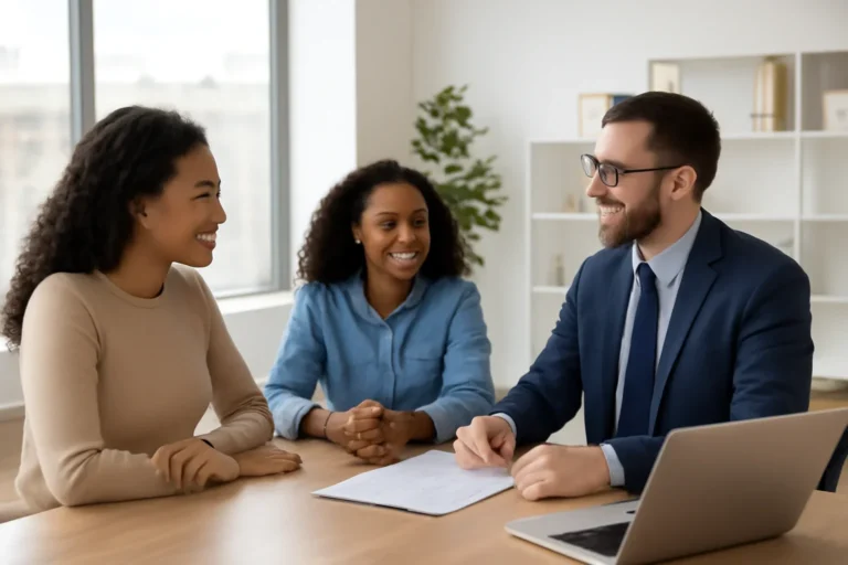 How Much Down Payment Do You Need in Quebec? mortgage consultation scene