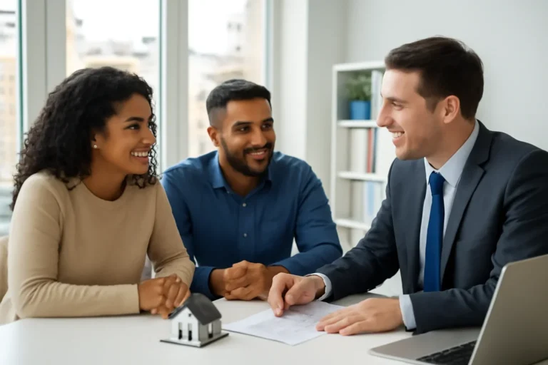 How Much House Can You Afford on Your Income? mortgage consultation scene