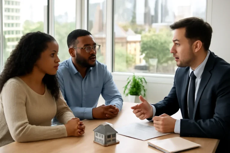 Montreal Welcome Tax Explained for First-Time Buyers mortgage consultation scene
