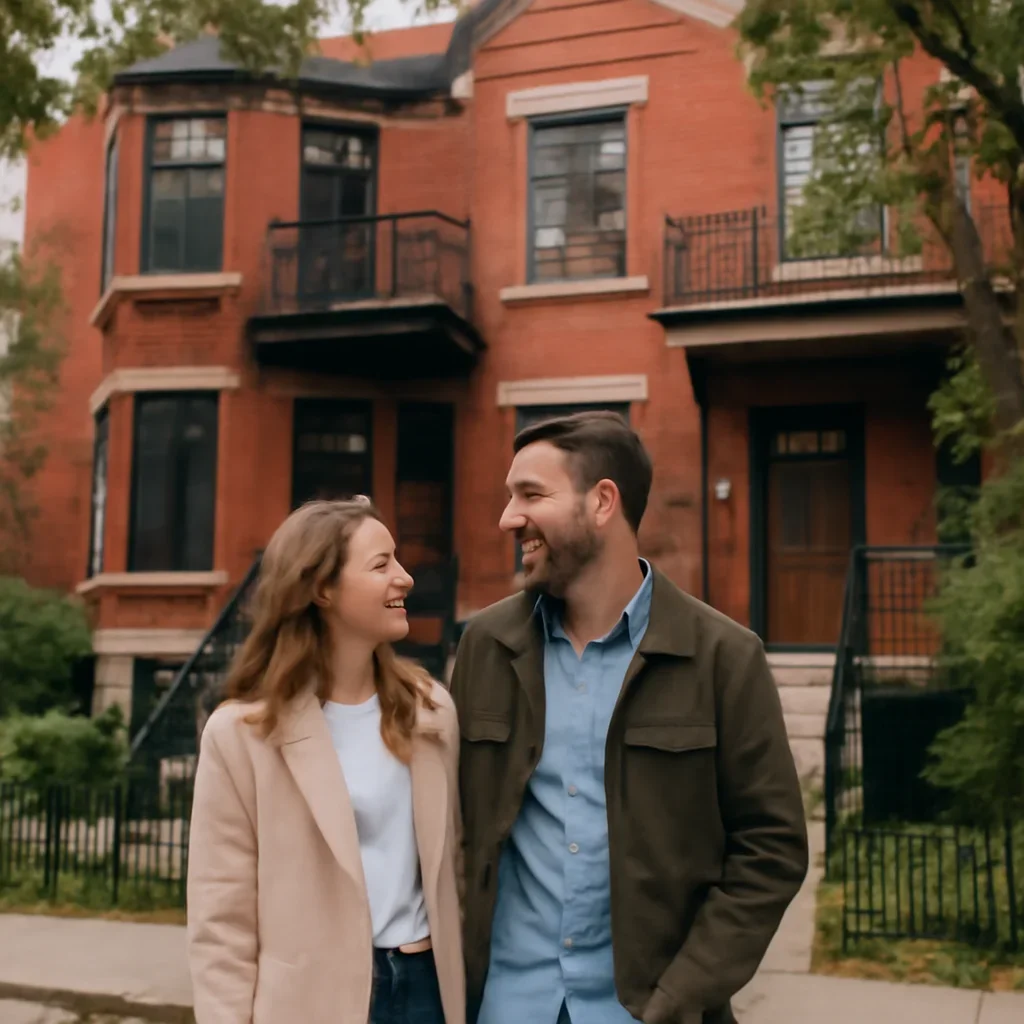 Residential setting connected to case study: first-time buyer montreal