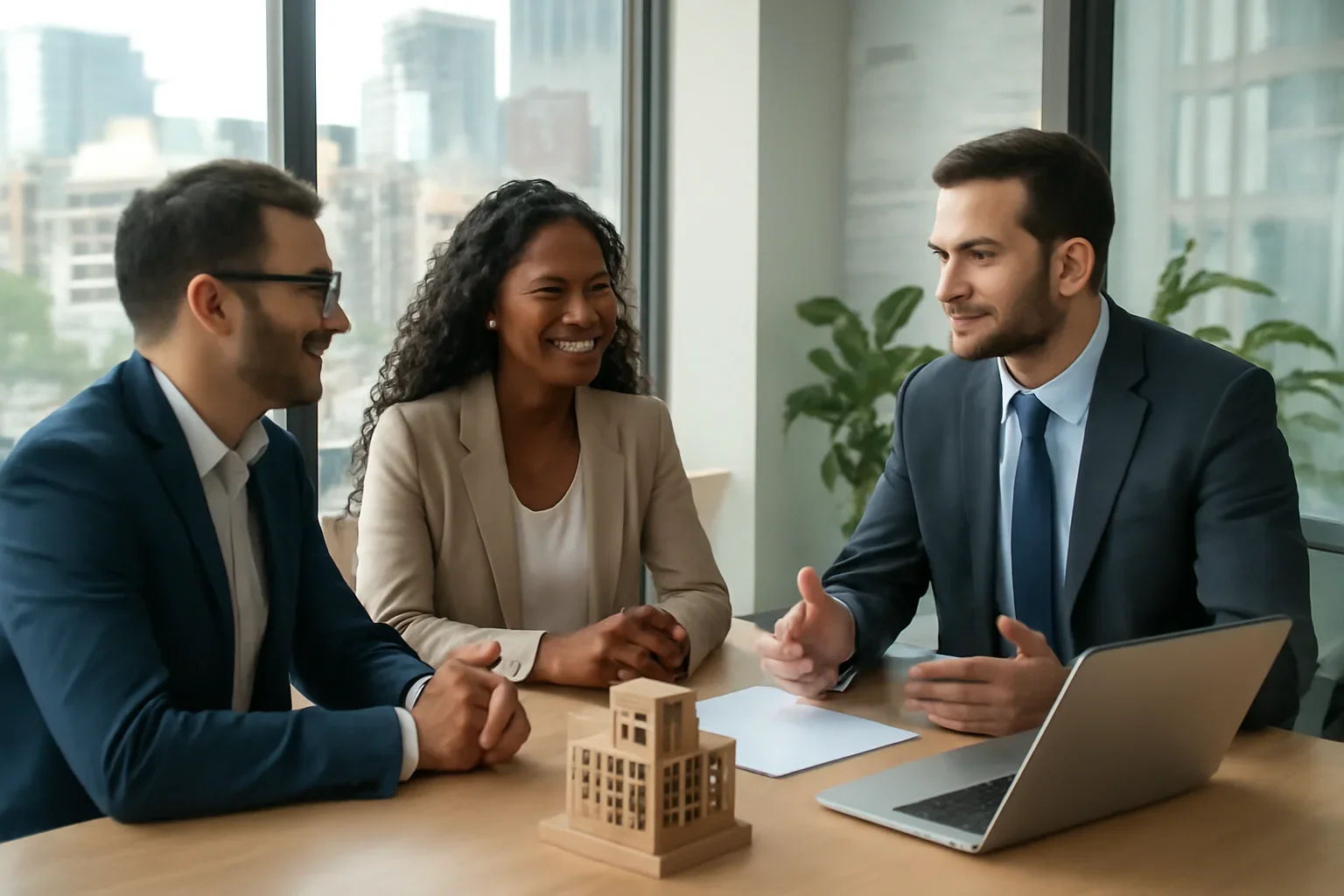 Commercial Mortgage mortgage consultation scene