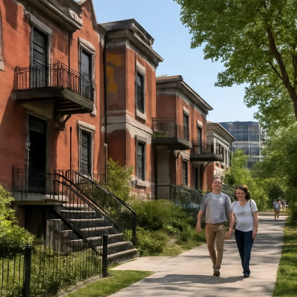 Residential setting connected to commercial mortgage