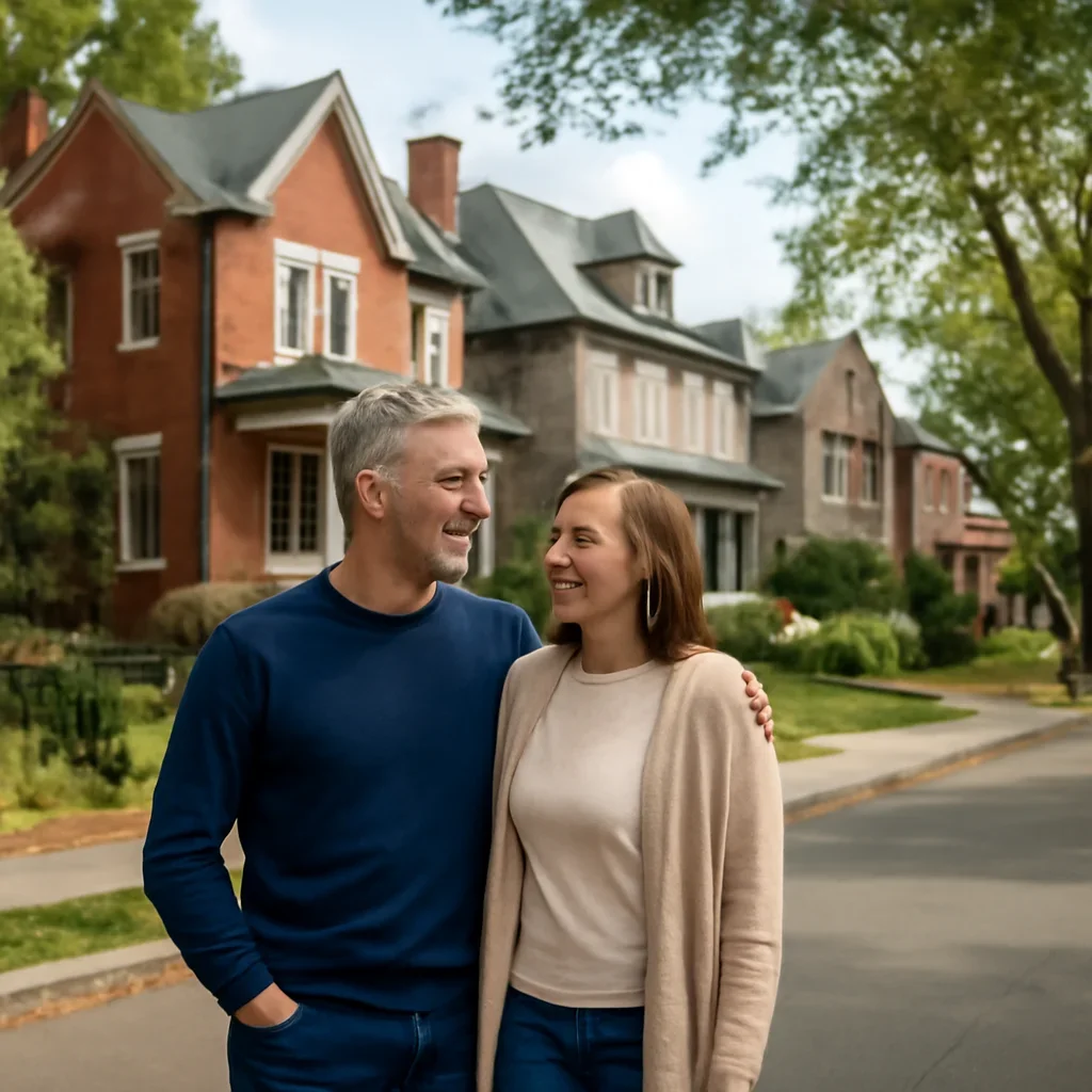 Residential setting connected to debt consolidation mortgage