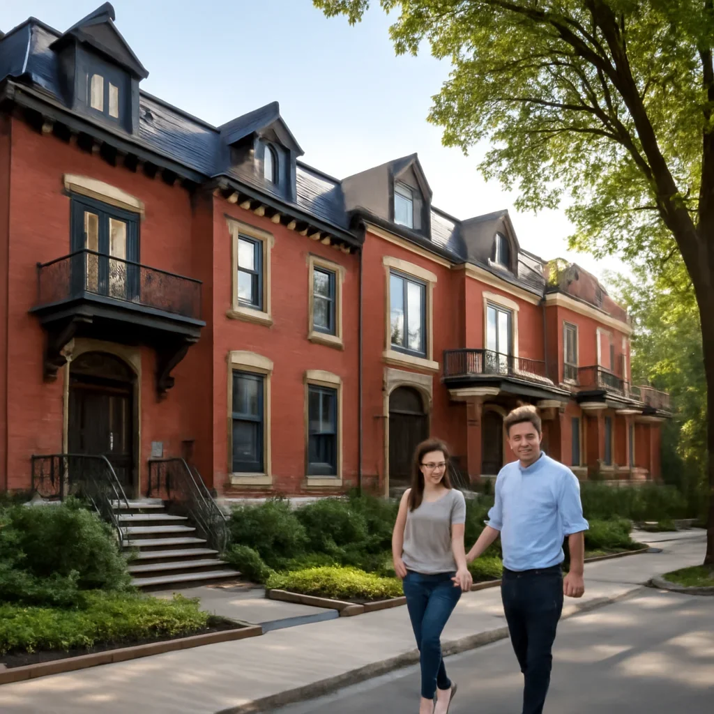 Residential setting connected to montreal mortgage broker