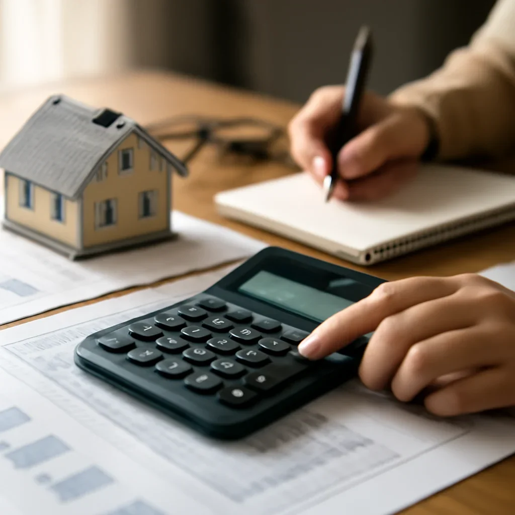 Planning documents and budgeting for mortgage calculator