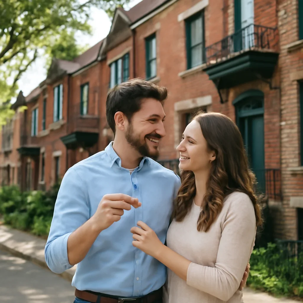Residential setting connected to mortgage pre-approval