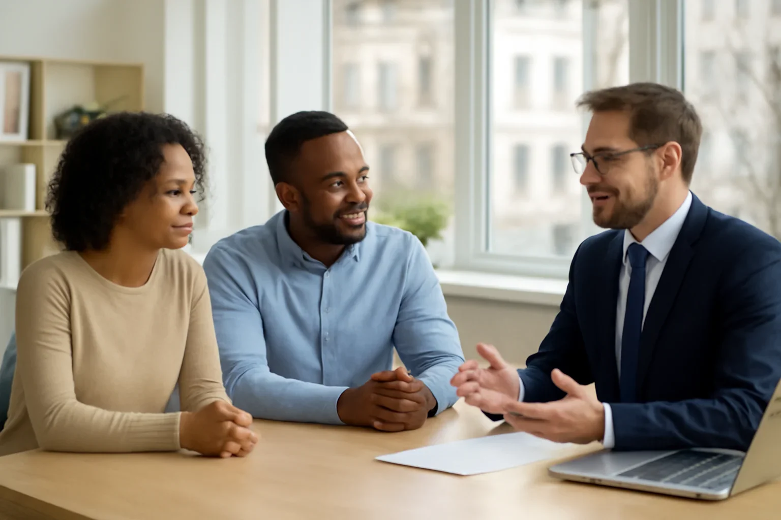 Mortgage Renewal mortgage consultation scene