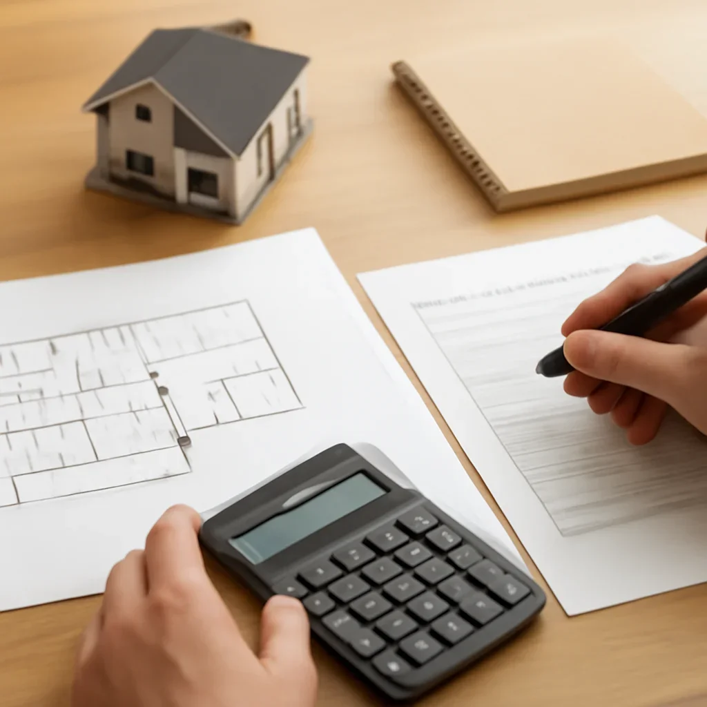 Planning documents and budgeting for new build mortgage