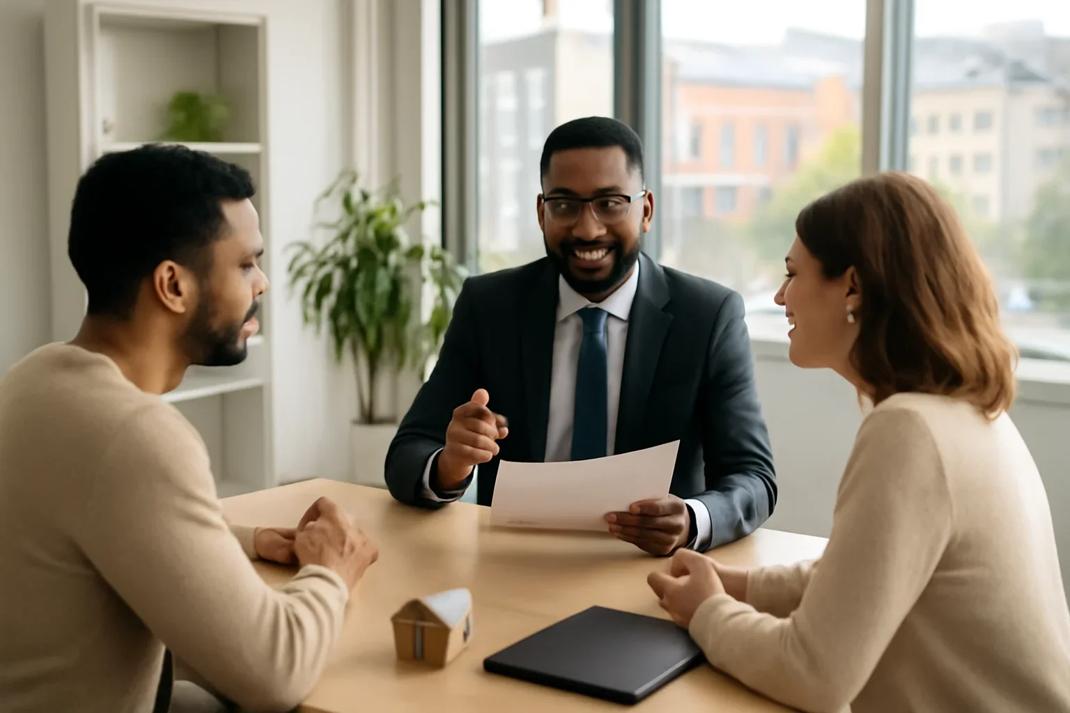 Open vs Closed Mortgage mortgage consultation scene