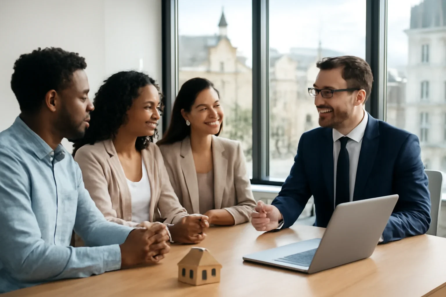 Privacy Policy mortgage consultation scene