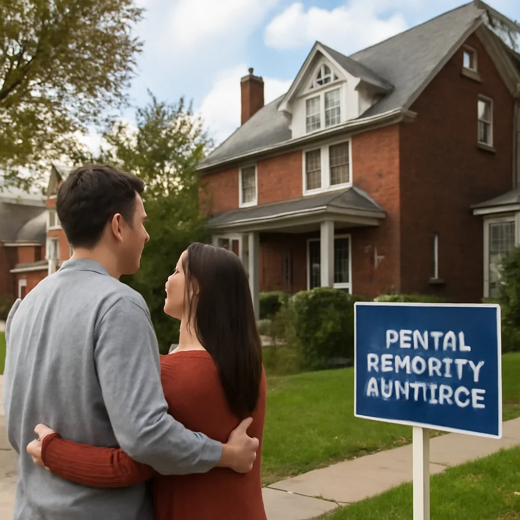 Residential setting connected to rental property mortgage