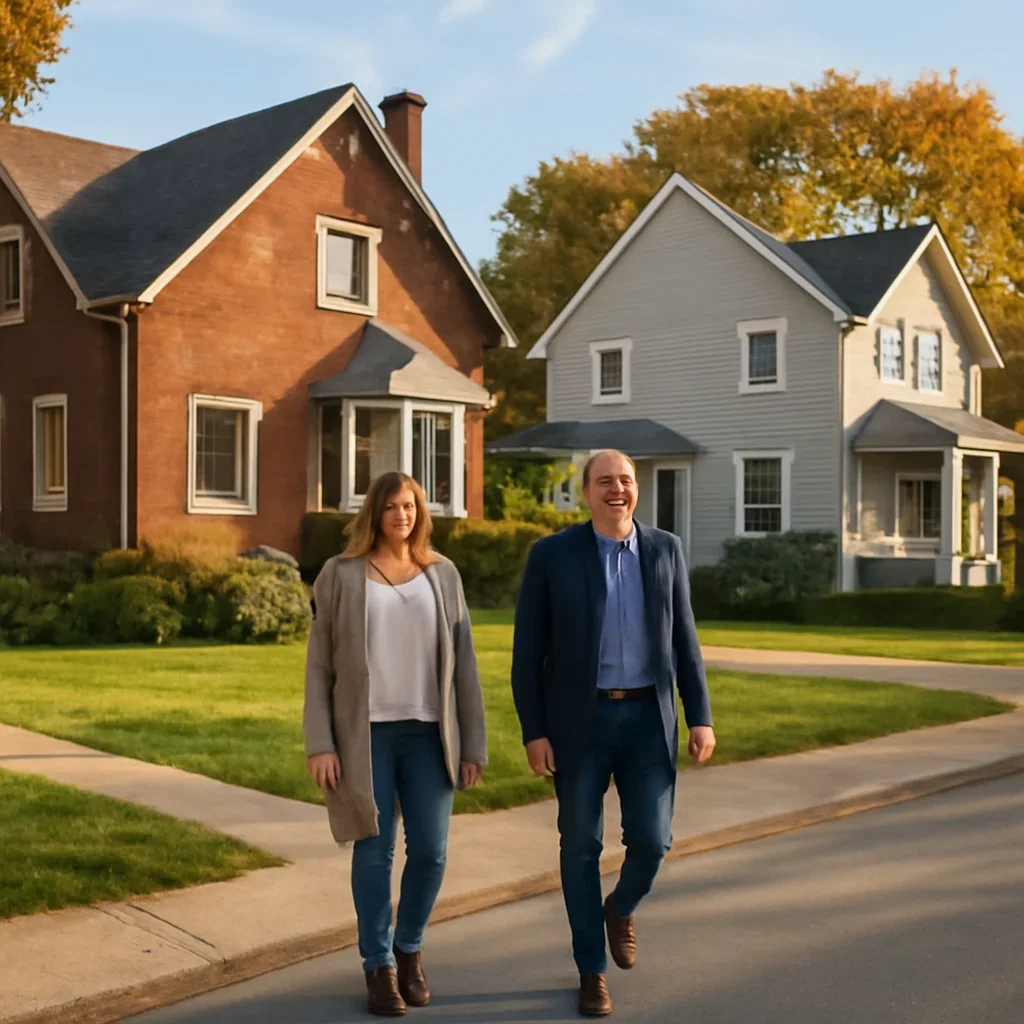 Residential setting connected to second home & cottage mortgage