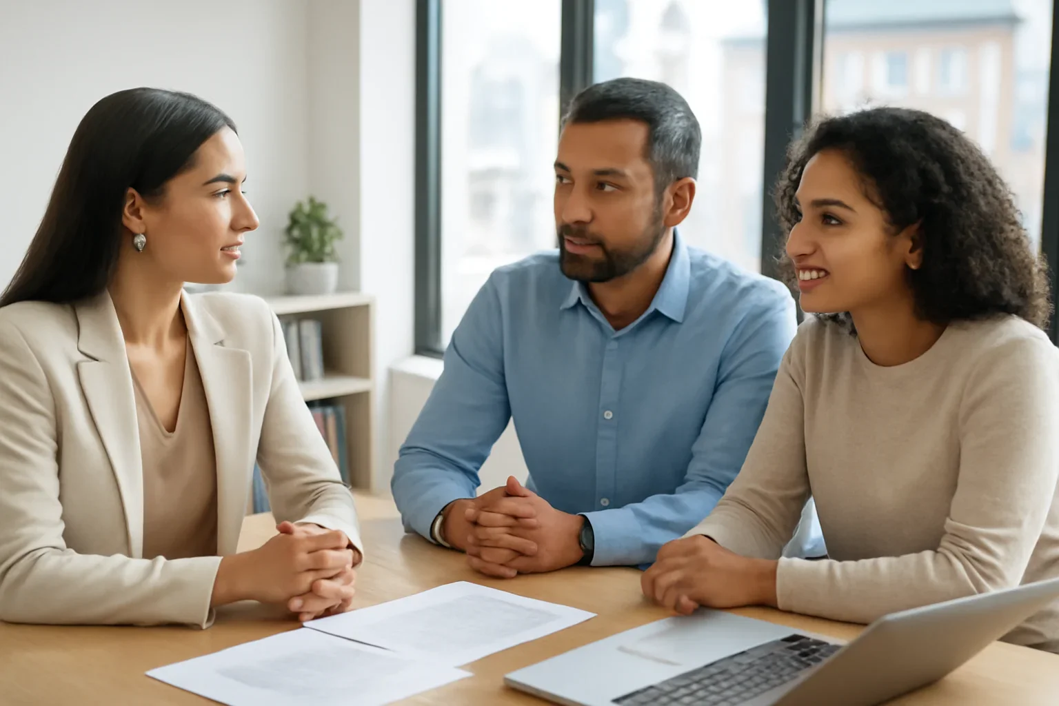 Spousal Buyout Mortgage mortgage consultation scene