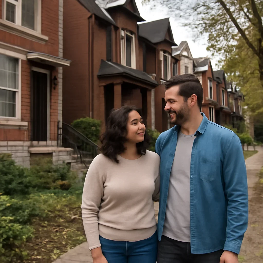 Residential setting connected to spousal buyout mortgage