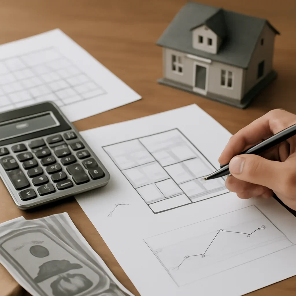 Planning documents and budgeting for meet the mortgage team