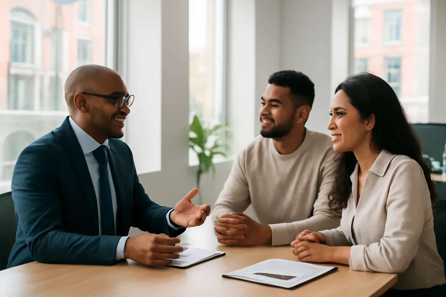 Terms of Use mortgage consultation scene